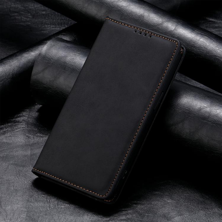 Business Solid Color Magnetic RFID Leather Phone Case, For iPhone 17 Pro Max, For iPhone 17 Pro, For iPhone 17, For iPhone Air