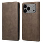 Business Solid Color Magnetic RFID Leather Phone Case, For iPhone 17e / 16e, For iPhone 17 Pro Max, For iPhone 17 Pro, For iPhone 17
