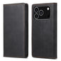 Business Solid Color Magnetic RFID Leather Phone Case, For iPhone 17e / 16e, For iPhone 17 Pro Max, For iPhone 17 Pro, For iPhone 17