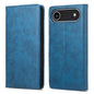 Business Solid Color Magnetic RFID Leather Phone Case, For iPhone Air, For iPhone 16 Pro Max, For iPhone 16 Pro, For iPhone 16 Plus