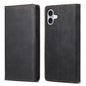 Business Solid Color Magnetic RFID Leather Phone Case, For iPhone 17e / 16e, For iPhone 17 Pro Max, For iPhone 17 Pro, For iPhone 17