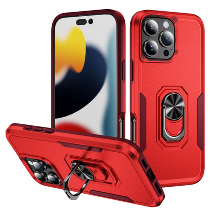 Pioneer Armor Heavy Duty PC + TPU Phone Case with Holder, For iPhone Air, For iPhone 16 Pro Max