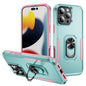 Pioneer Armor Heavy Duty PC + TPU Phone Case with Holder, For iPhone 16 Pro, For iPhone 16 Plus
