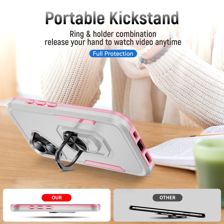 Pioneer Armor Heavy Duty PC + TPU Phone Case with Holder