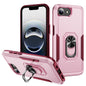 Pioneer Armor Heavy Duty PC + TPU Phone Case with Holder, For iPhone 17e / 16e, For iPhone 17 Pro Max
