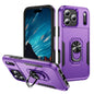 Pioneer Armor Heavy Duty PC + TPU Phone Case with Holder, For iPhone 17e / 16e, For iPhone 17 Pro Max