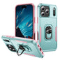 Pioneer Armor Heavy Duty PC + TPU Phone Case with Holder, For iPhone 17 Pro, For iPhone 17