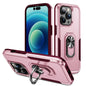 Pioneer Armor Heavy Duty PC + TPU Phone Case with Holder, For iPhone 15 Pro, For iPhone 15 Plus