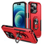 Pioneer Armor Heavy Duty PC + TPU Phone Case with Holder, For iPhone 15 Pro, For iPhone 15 Plus