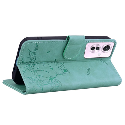 Cute Cat Embossed Leather Phone Case