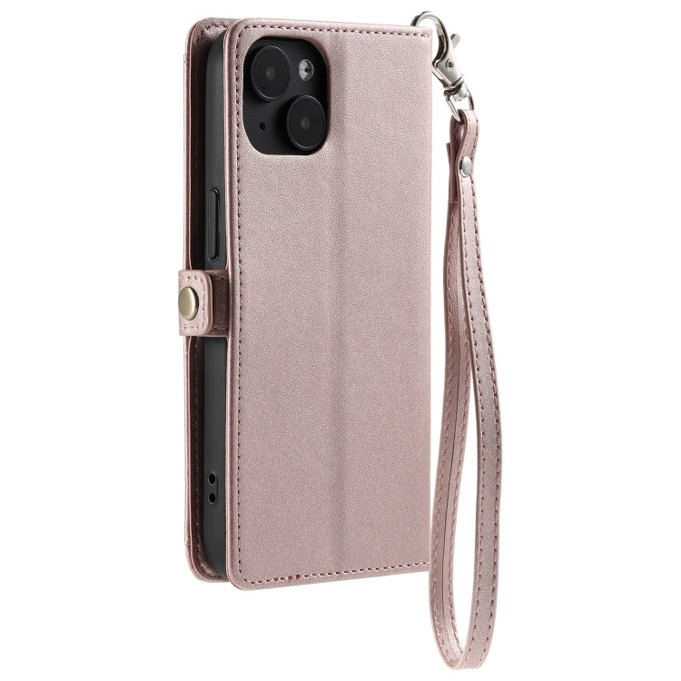 Wallet Multi-card Slot Leather Phone Case with Lanyard