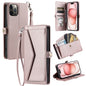 Wallet Multi-card Slot Leather Phone Case with Lanyard
