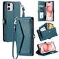 Wallet Multi-card Slot Leather Phone Case with Lanyard