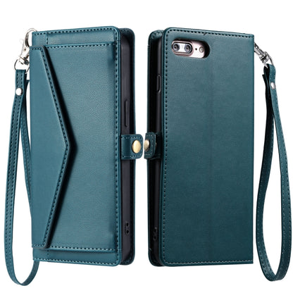 Wallet Multi-card Slot Leather Phone Case with Lanyard