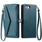 Wallet Multi-card Slot Leather Phone Case with Lanyard