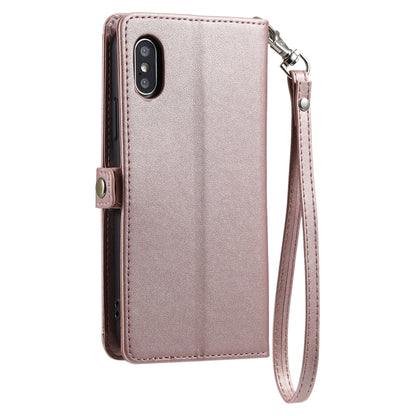 Wallet Multi-card Slot Leather Phone Case with Lanyard