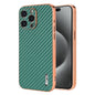 AZNS Electroplated Edge Carbon Fiber Texture Phone Case, For iPhone 15, For iPhone 14 Plus, For iPhone 14, For iPhone 14 Pro, For iPhone 14 Pro Max, For iPhone 13 Pro Max