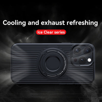 Cooling MagSafe Magnetic Phone Case with Trolley Bracket, For iPhone 18 Pro / 17 Pro, For iPhone 18 Pro Max / 17 Pro Max, For iPhone 17