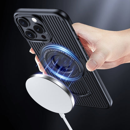 Cooling MagSafe Magnetic Phone Case with Trolley Bracket, For iPhone 18 Pro / 17 Pro, For iPhone 18 Pro Max / 17 Pro Max, For iPhone 17