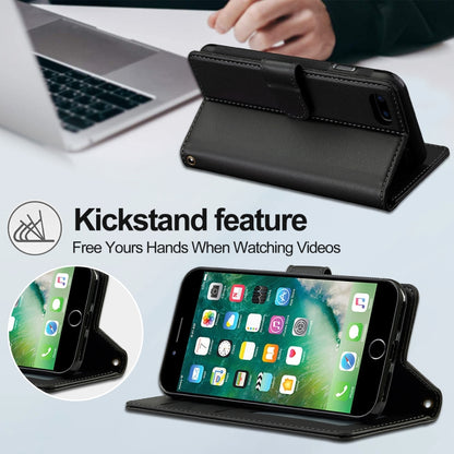 LC.IMEEKE L2 Series Detachable Magsafe PU Phone Case with Lanyard, For iPhone 7 / 8 / SE 2020 2022, For iPhone 13 Pro Max, For iPhone 13 Pro, For iPhone 13