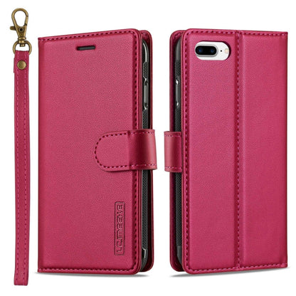 LC.IMEEKE L2 Series Detachable Magsafe PU Phone Case with Lanyard