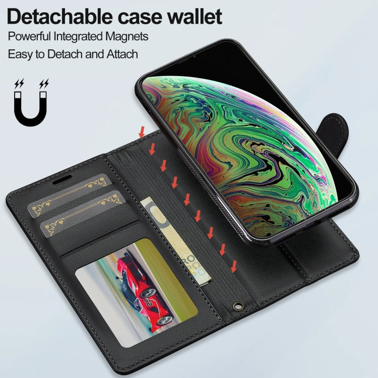 LC.IMEEKE L2 Series Detachable Magsafe PU Phone Case with Lanyard