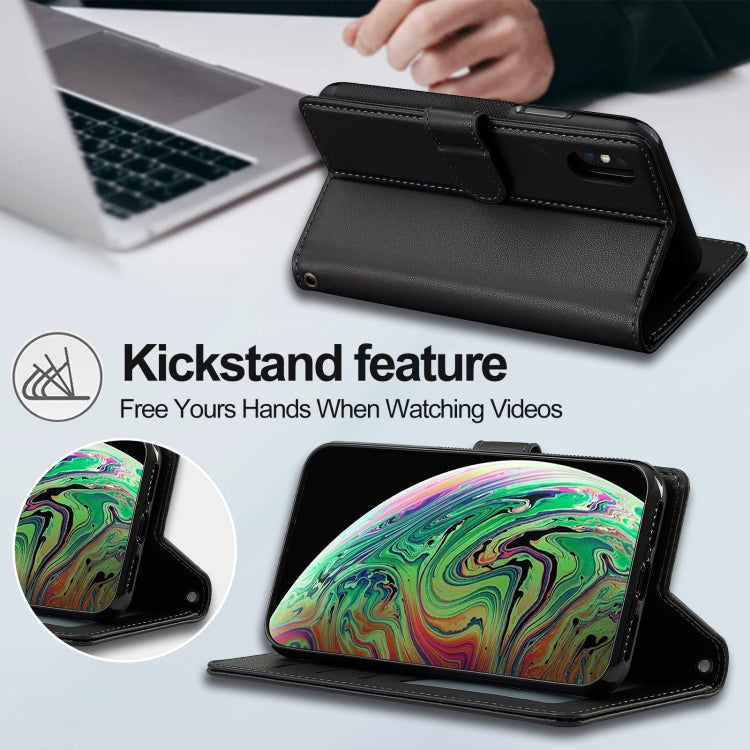 LC.IMEEKE L2 Series Detachable Magsafe PU Phone Case with Lanyard