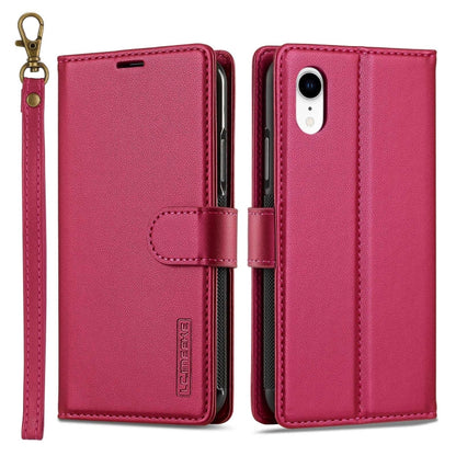 LC.IMEEKE L2 Series Detachable Magsafe PU Phone Case with Lanyard