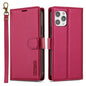 LC.IMEEKE L2 Series Detachable Magsafe PU Phone Case with Lanyard, For iPhone 14 Plus, For iPhone 14, For iPhone 14 Pro, For iPhone 14 Pro Max