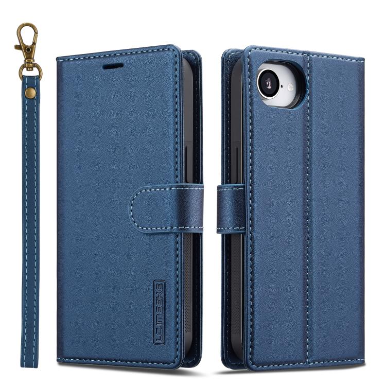 LC.IMEEKE L2 Series Detachable Magsafe PU Phone Case with Lanyard, For iPhone 16e / 17e, For iPhone 17 Pro Max, For iPhone 17 Pro, For iPhone Air