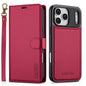 LC.IMEEKE L2 Series Detachable Magsafe PU Phone Case with Lanyard, For iPhone 16e / 17e, For iPhone 17 Pro Max, For iPhone 17 Pro, For iPhone Air