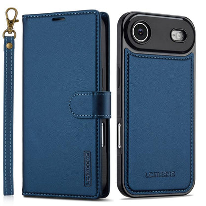 LC.IMEEKE L2 Series Detachable Magsafe PU Phone Case with Lanyard