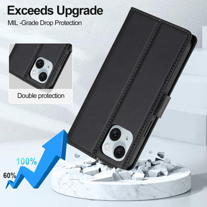 LC.IMEEKE L2 Series Detachable Magsafe PU Phone Case with Lanyard, For iPhone 14 Plus, For iPhone 14, For iPhone 14 Pro, For iPhone 14 Pro Max