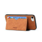 Denior D08 PU Single Card Slot Holder Phone Case, For iPhone 18 Pro / 17 Pro, For iPhone 18 Pro Max / 17 Pro Max, For iPhone 17e / 16e, For iPhone 17, For iPhone Air, For iPhone 16 Pro Max, For iPhone 16 Pro, For iPhone 16 Plus