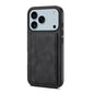 Denior D08 PU Single Card Slot Holder Phone Case, For iPhone 18 Pro / 17 Pro, For iPhone 18 Pro Max / 17 Pro Max, For iPhone 17e / 16e, For iPhone 17, For iPhone Air, For iPhone 16 Pro Max, For iPhone 16 Pro, For iPhone 16 Plus