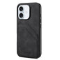 Denior D09 PU Dual Card Slot Back Cover Phone Case, For iPhone 18 Pro / 17 Pro, For iPhone 18 Pro Max / 17 Pro Max, For iPhone 17e / 16e, For iPhone 17, For iPhone Air, For iPhone 16 Pro Max, For iPhone 16 Pro, For iPhone 16 Plus