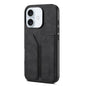 Denior D07 DV Elastic Card Slot PU Back Cover Phone Case, For iPhone 17e / 16e, For iPhone 17 Pro Max, For iPhone 17 Pro, For iPhone 17, For iPhone Air, For iPhone 16 Pro Max, For iPhone 16 Pro, For iPhone 16 Plus