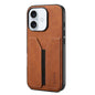 Denior D07 DV Elastic Card Slot PU Back Cover Phone Case, For iPhone 17e / 16e, For iPhone 17 Pro Max, For iPhone 17 Pro, For iPhone 17, For iPhone Air, For iPhone 16 Pro Max, For iPhone 16 Pro, For iPhone 16 Plus