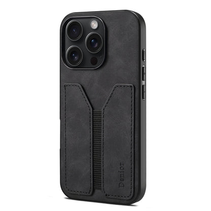 Denior D07 DV Elastic Card Slot PU Back Cover Phone Case, For iPhone 18 Pro / 17 Pro, For iPhone 18 Pro Max / 17 Pro Max, For iPhone 17e / 16e, For iPhone 17, For iPhone Air, For iPhone 16 Pro Max, For iPhone 16 Pro, For iPhone 16 Plus