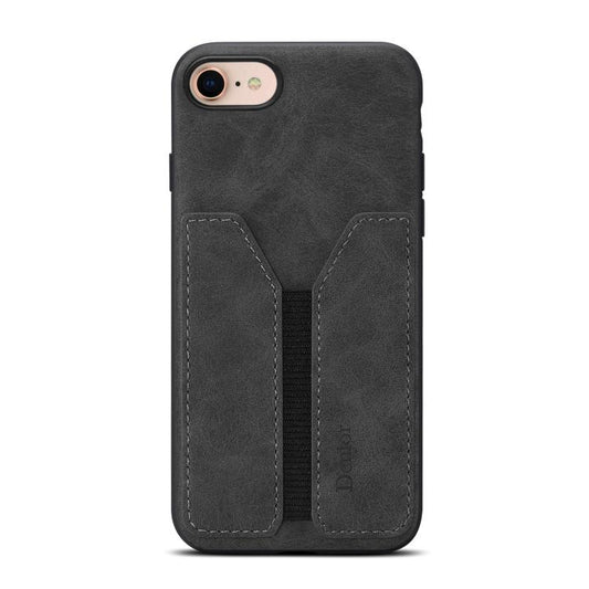 Denior D07 DV Elastic Card Slot PU Back Cover Phone Case, For iPhone 17e / 16e, For iPhone 17 Pro Max, For iPhone 17 Pro, For iPhone 17, For iPhone Air, For iPhone 16 Pro Max, For iPhone 16 Pro, For iPhone 16 Plus
