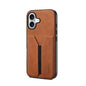 Denior D07 DV Elastic Card Slot PU Back Cover Phone Case, For iPhone 17e / 16e, For iPhone 17 Pro Max, For iPhone 17 Pro, For iPhone 17, For iPhone Air, For iPhone 16 Pro Max, For iPhone 16 Pro, For iPhone 16 Plus