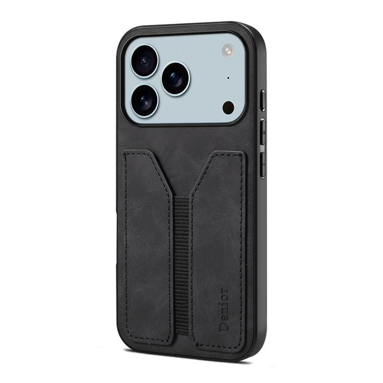 Denior D07 DV Elastic Card Slot PU Back Cover Phone Case, For iPhone 17e / 16e, For iPhone 17 Pro Max, For iPhone 17 Pro, For iPhone 17, For iPhone Air, For iPhone 16 Pro Max, For iPhone 16 Pro, For iPhone 16 Plus