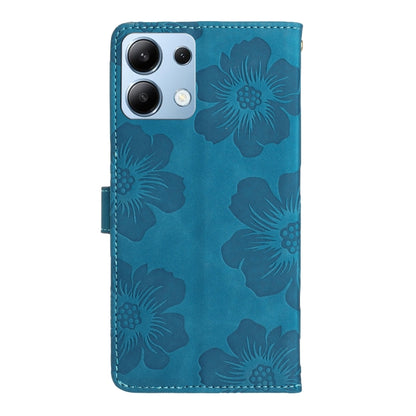 Flower Embossing Pattern Leather Phone Case