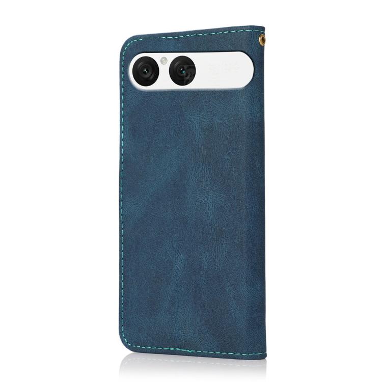Dual-color Stitching Leather Phone Case, For Sony Xperia 10 VII, For Sony Xperia 10 VI, For Sony Xperia 1 VI