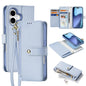 DUX DUCIS Lawa Series 2 in 1 Wallet Zipper Detachable MagSafe Phone Case with Lanyard, For iPhone 18 Pro, For iPhone 18 Pro Max, For iPhone 17e / 16e, For iPhone 17 Pro Max, For iPhone 17 Pro, For iPhone 17