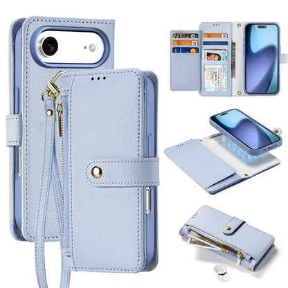 DUX DUCIS Lawa Series 2 in 1 Wallet Zipper Detachable MagSafe Phone Case with Lanyard, For iPhone Air, For iPhone 16 Pro Max, For iPhone 16 Pro, For iPhone 16