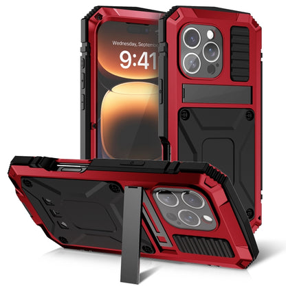 R-JUST Life Waterproof Dustproof Shockproof Phone Case, For iPhone 17e / 16e, For iPhone 16 Pro Max, For iPhone 16 Pro, For iPhone 16 Plus, For iPhone 16