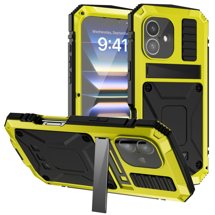 R-JUST Life Waterproof Dustproof Shockproof Phone Case, For iPhone 17e / 16e, For iPhone 16 Pro Max, For iPhone 16 Pro, For iPhone 16 Plus, For iPhone 16