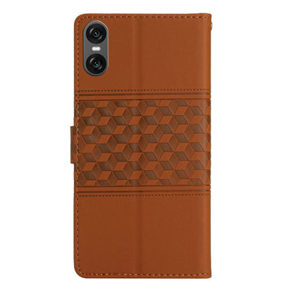 Diamond Embossed Skin Feel Leather Phone Case