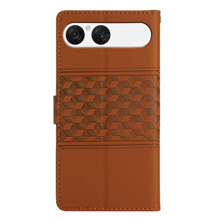 Diamond Embossed Skin Feel Leather Phone Case, For Sony Xperia 10 VII, For Sony Xperia 10 VI, For Sony Xperia 1 VI